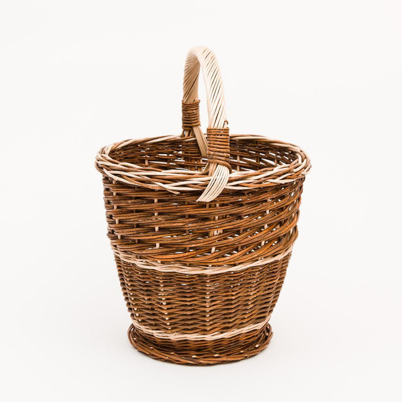 Red Willow Potato Basket - Handmade Willow Basket