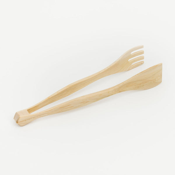 Juniper Wood Salad Tongs