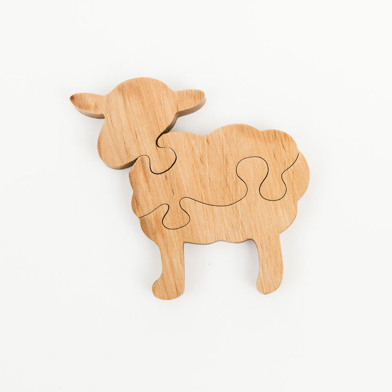 Wooden Lamb Puzzle