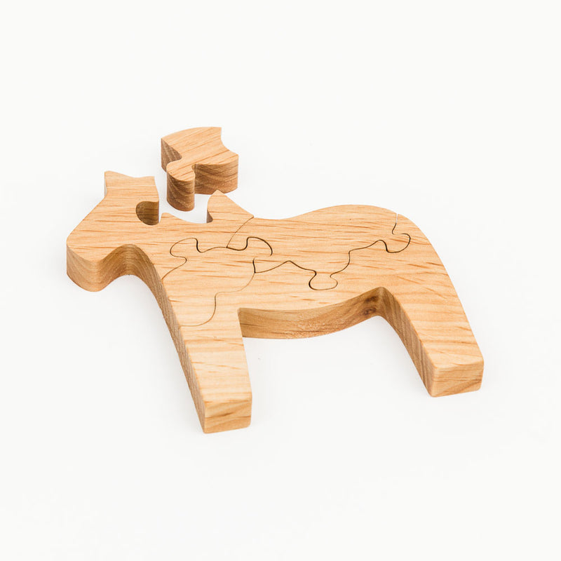 Wooden Horse Puzzle