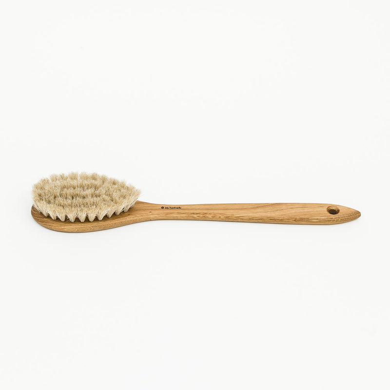 Long Handled Oak Bath Brush