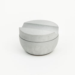 Light Shaving Bowl with Natural Soap