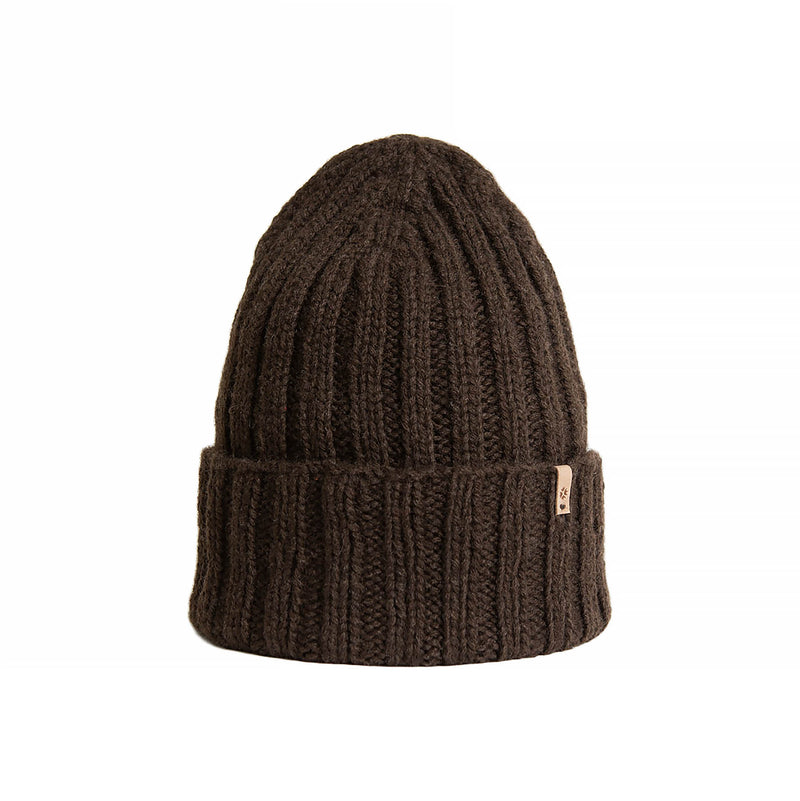 Chunky Walnut Yak Wool Hat
