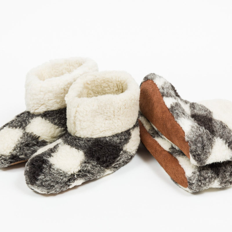 Mountain Slippers - Woollen - shop online uk | Travelling Basket