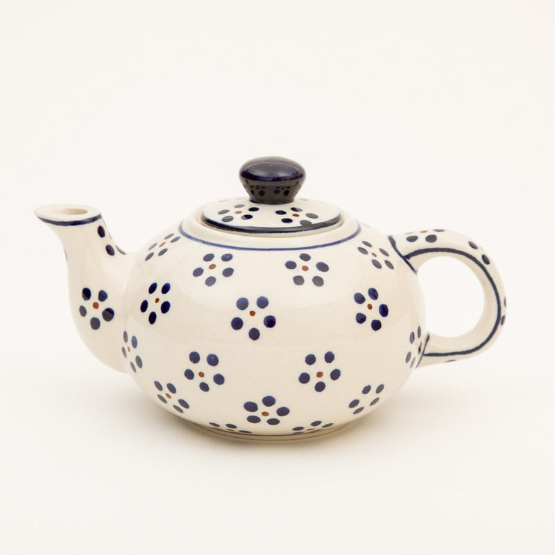 Personal Teapot - Polish Pottery | Travelling Basket