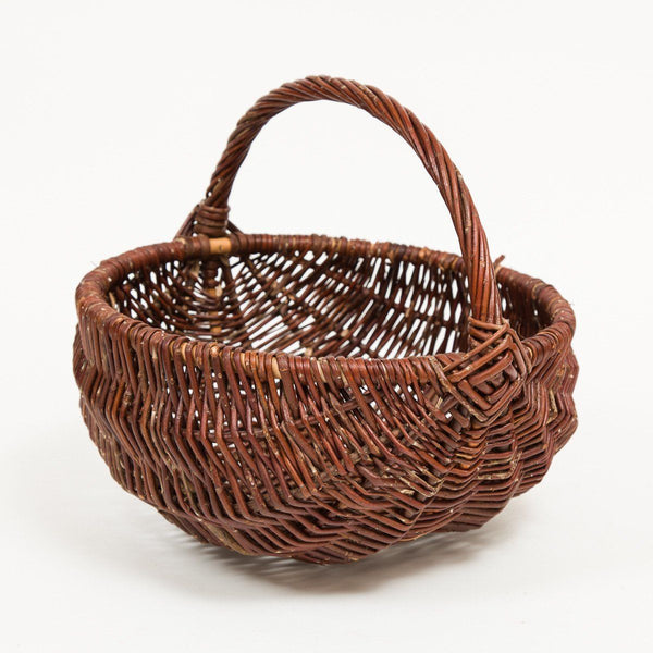 Diamond Handled Frame Basket - Handmade Willow Basket