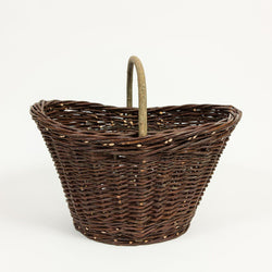 Elegant Trug Basket - Handmade Willow Basket