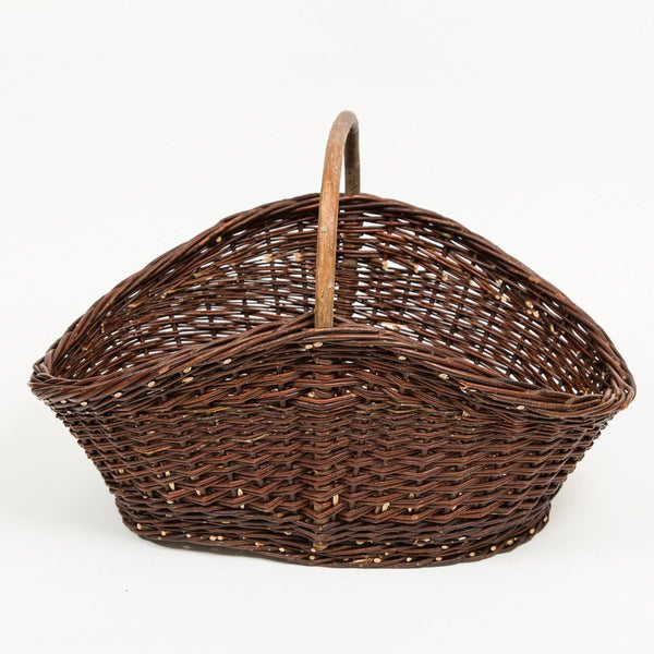 Flared Trug Basket - Handmade Willow Basket