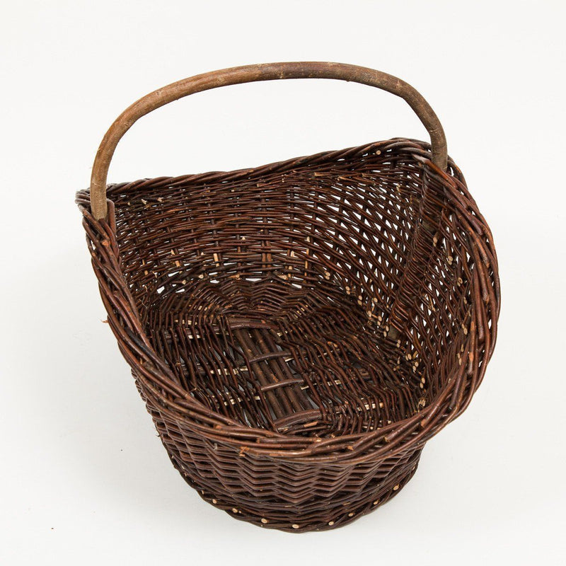 Flared Trug Basket - Handmade Willow Basket