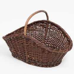 Flared Trug Basket - Handmade Willow Basket