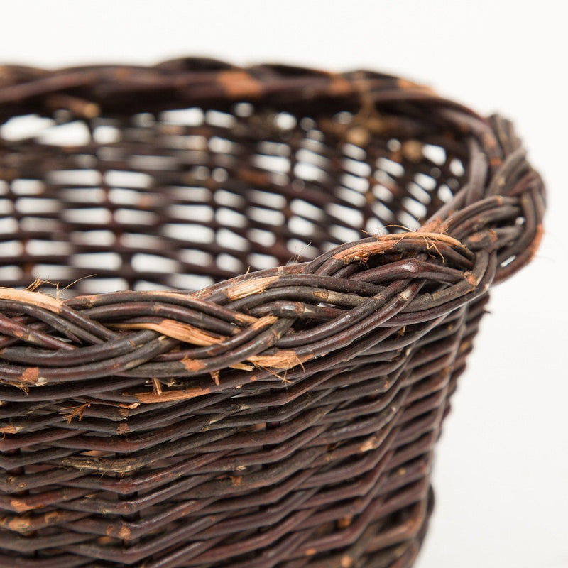 Plain Pot Basket - Handmade Willow Basket