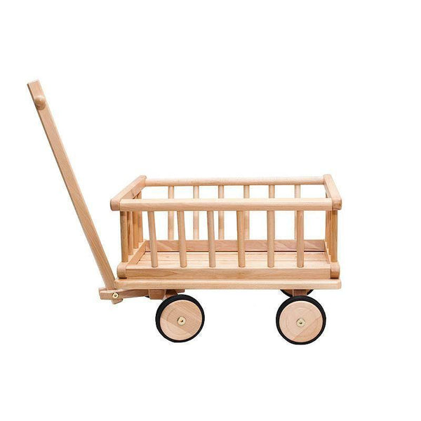 Wooden Cart - Childs Wooden Toys - shop online uk | Travelling Basket