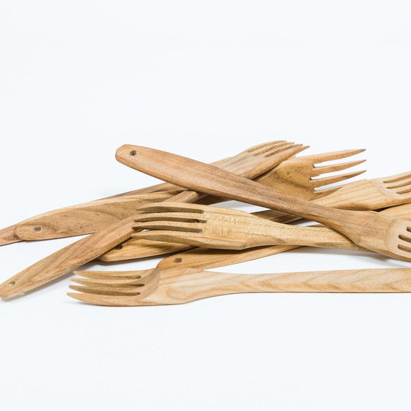 Wooden Fork - Wooden - shop online uk | Travelling Basket